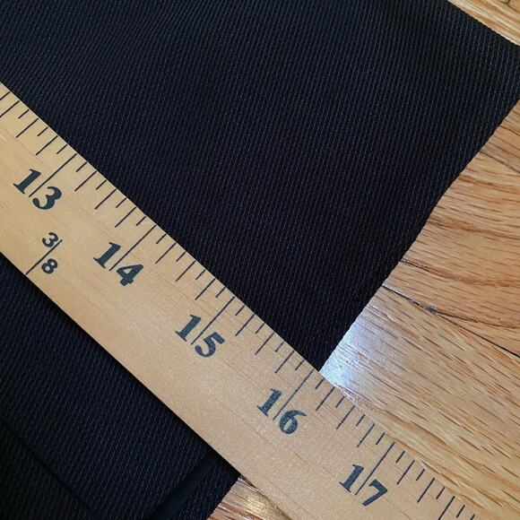 Rag & Bone black mini skirt w/leather accent - Picture 6 of 7